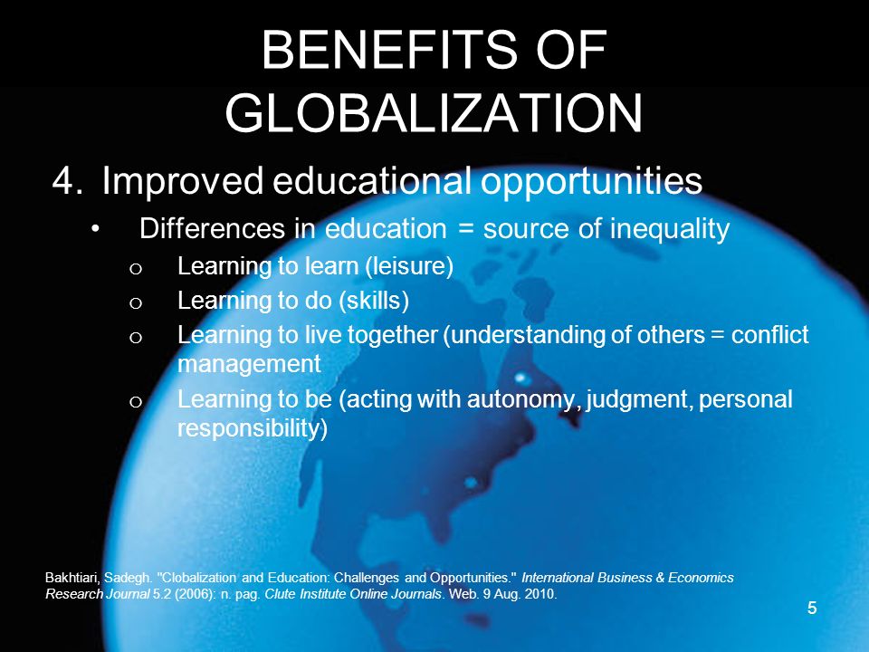 Essay On Globalization and Business